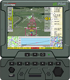 Equipment such as 3D-Pilot combines a wide array of satellite services such as: positioning, navigation, and timing; imagery; radar; and communications. Pilots rely on these systems for up-to-date information, allowing them to land safely in low visibility environments. Credit: avionTek