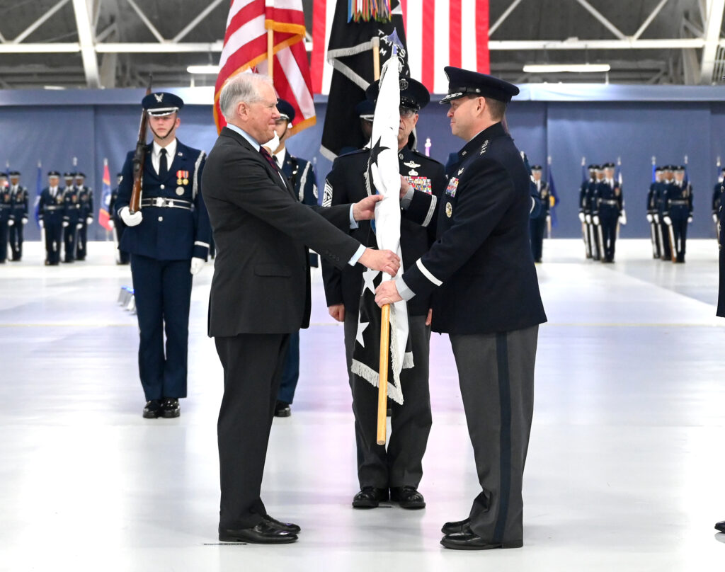 Pentagon leaders emphasized the growing importance of missions in orbit Wednesday as they welcomed the second general to command the Space Force. The new chief of space operations, Gen. Chance Saltzman, pledged to get his young service ready for war.