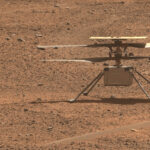 NASA's twin-rotor Ingenuity helicopter was designed for five missions over Mars. It lasted for 72 before a frayed rotor blade grounded the machine. Credit NASA