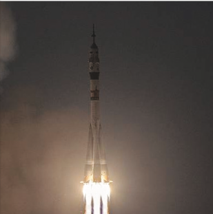 A Soyuz rocket lifts off in one of Russia’s 19 launches of 2023. Russia maintained its third-place rank among spacefaring nations. Credit: Roscosmos