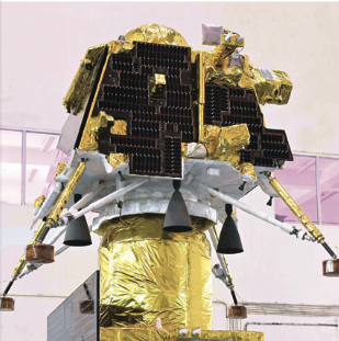 dia’s first successful lunar lander, Chandrayaan-3, sits in a facility before launch. Even though commercial satellites made up the majority of deployments in 2023, civil government payloads increased most rapidly, growing 74% year-over-year. Credit: Indian Space Research Organisation (ISRO)