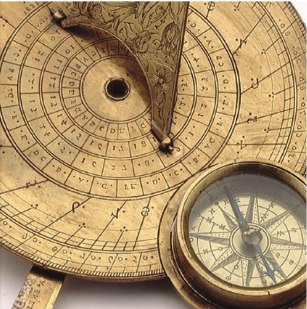 Sundials like this one at the Royal Museum at Greenwich, England, have given way to atomic clocks. But arguments about time remain. Credit: Royal Museum Greenwich
