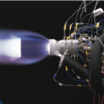 The main engine of the Nano launch vehicle from South Korea’s Innospace was successfully test-fired in August. The firm hopes to make its first launch in 2025. Credit: Innospace
