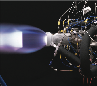 The main engine of the Nano launch vehicle from South Korea’s Innospace was successfully test-fired in August. The firm hopes to make its first launch in 2025. Credit: Innospace