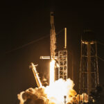In a spaceflight first, four private astronauts were launched to a 90-degree polar orbit atop a SpaceX Falcon-9 rocket on March 31. The Fram-2 mission was backed by cryptocurrency entrepreneur Chun Wang, who is flying as the mission commander.