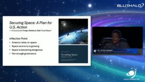 The Council on Foreign Relations' bipartisan report "Securing Space: A Plan for U.S. Action" provides a roadmap for the U.S. to assert its position as a preeminent space power, addressing critical challenges and opportunities in the evolving space domain.