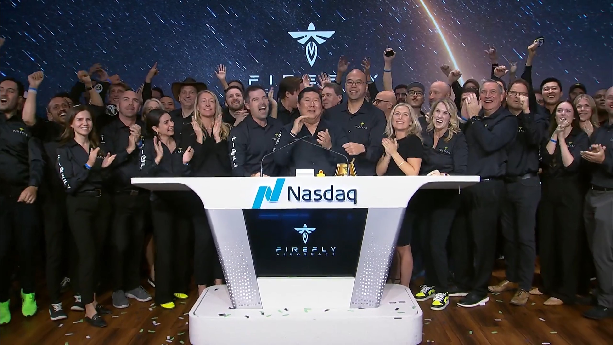 Firefly Aerospace completes first day of public trading 34% above IPO target
